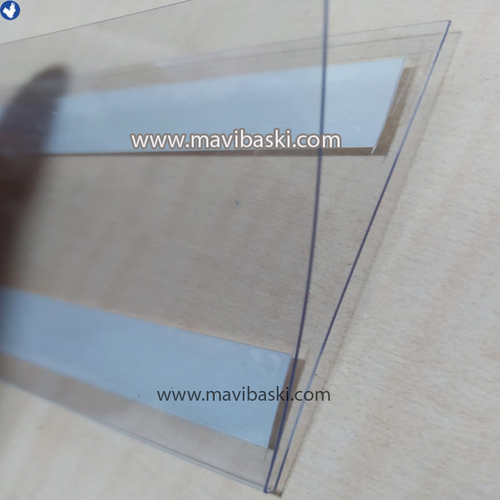 Pvc Etiketlik Yapışkan Bantlı